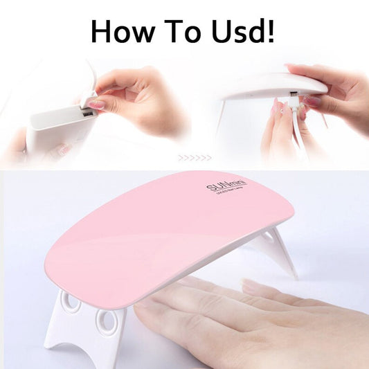 Professional nail polish dryer.