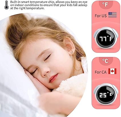 Emoji Alarm Clock Night Light Lamp Dual Alarm Setting, Adjustable Brightness Digital Clock