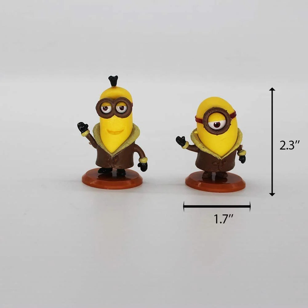 Little Minions Cartoon Action  Mini Figures Pack of 10