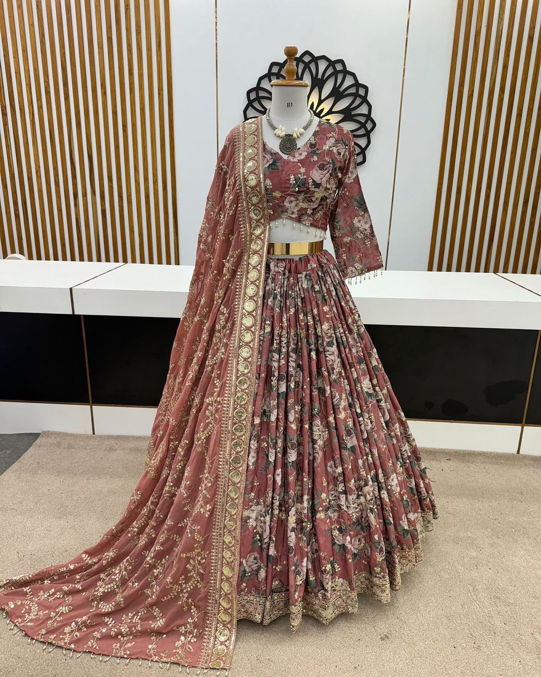 New Wedding Collection Lehenga Choli With Full Heavy Embroidery Sequence Work