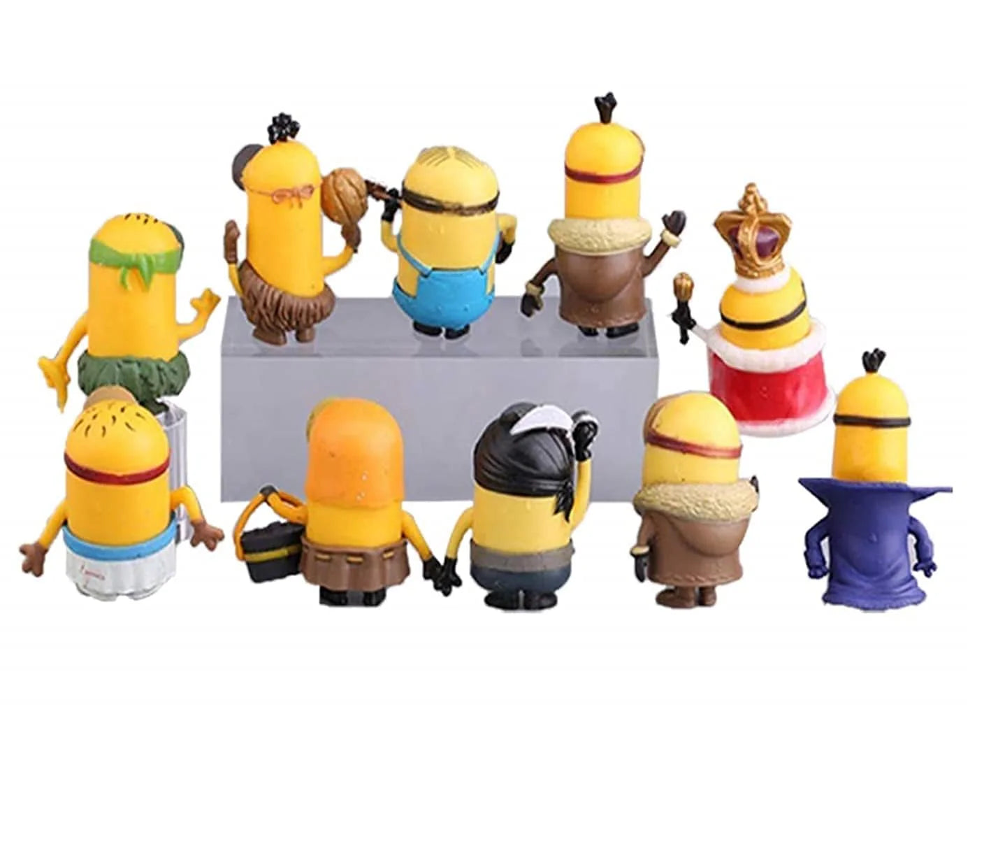 Little Minions Cartoon Action  Mini Figures Pack of 10