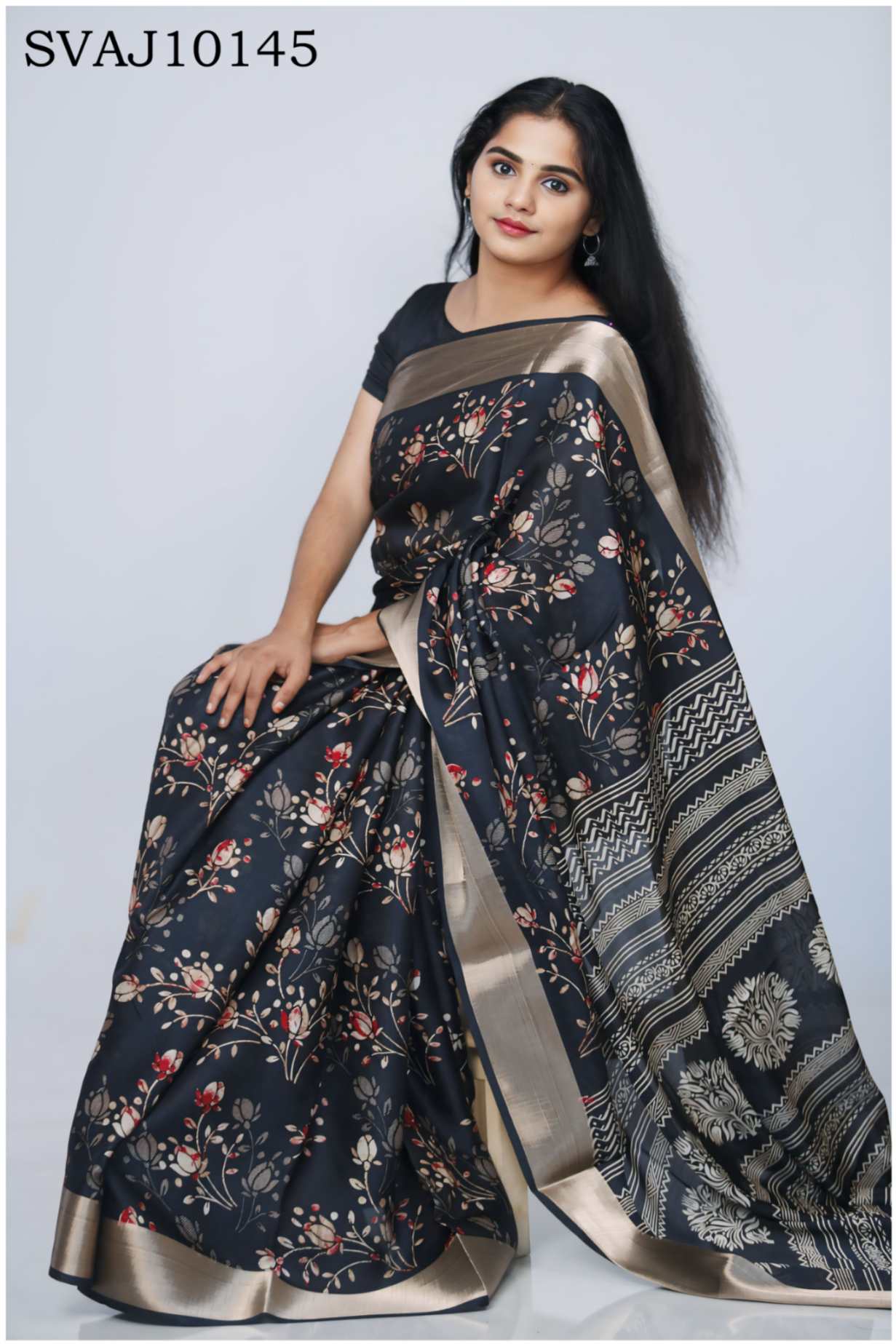 Winter-Ready Silk Saree