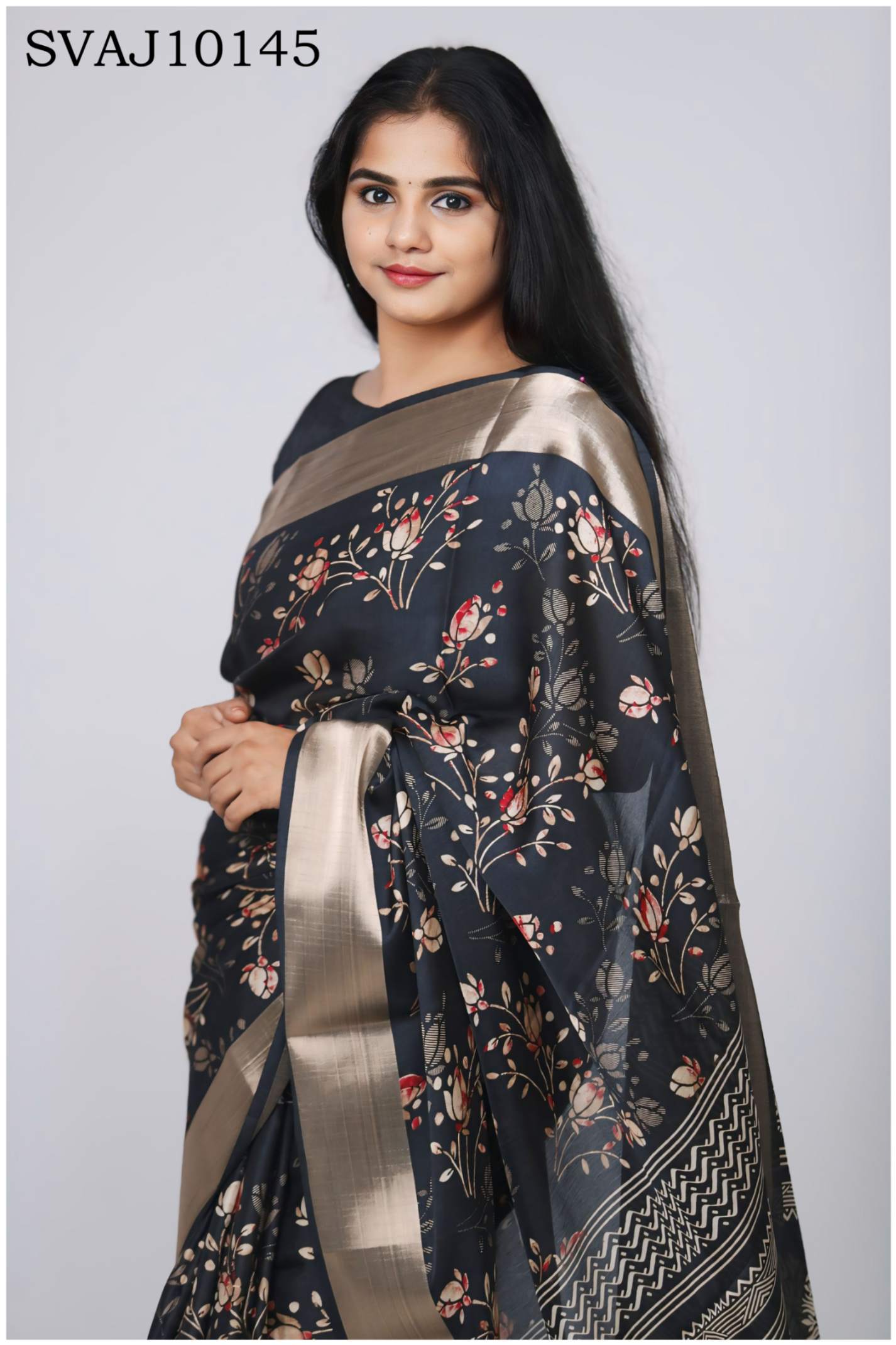 Winter-Ready Silk Saree