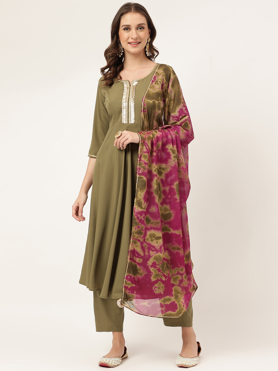 Kurta & Trouser With Dupatta