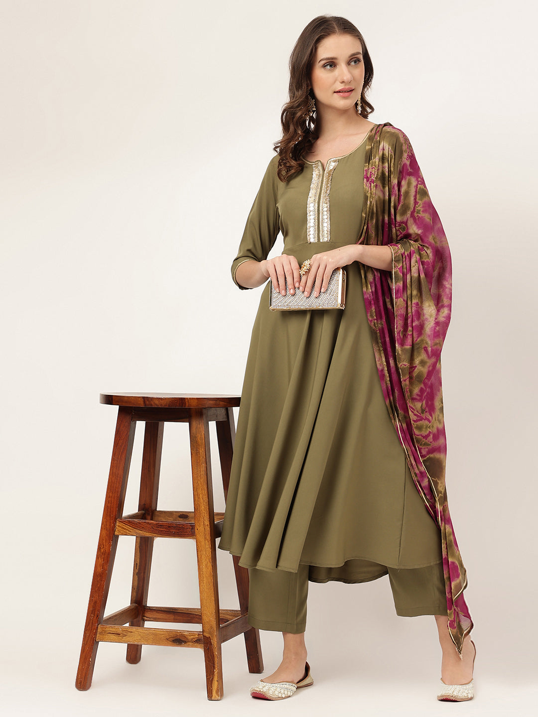 Kurta & Trouser With Dupatta