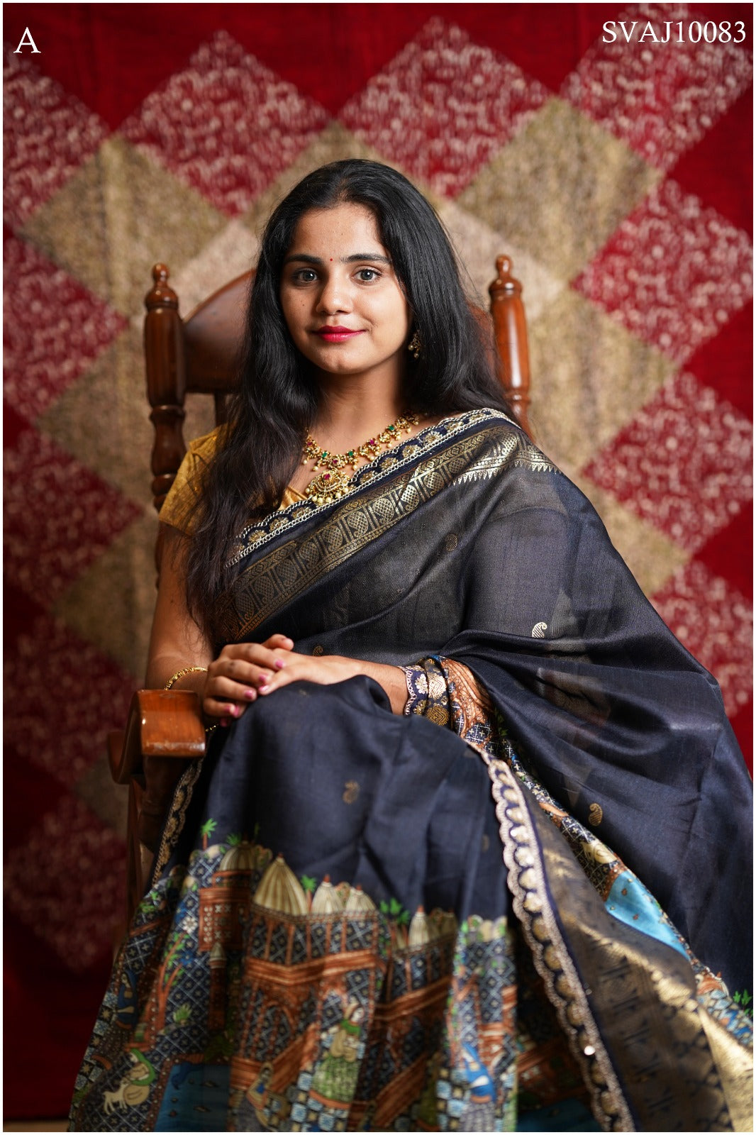 Black Dola silk saree #RockNsave